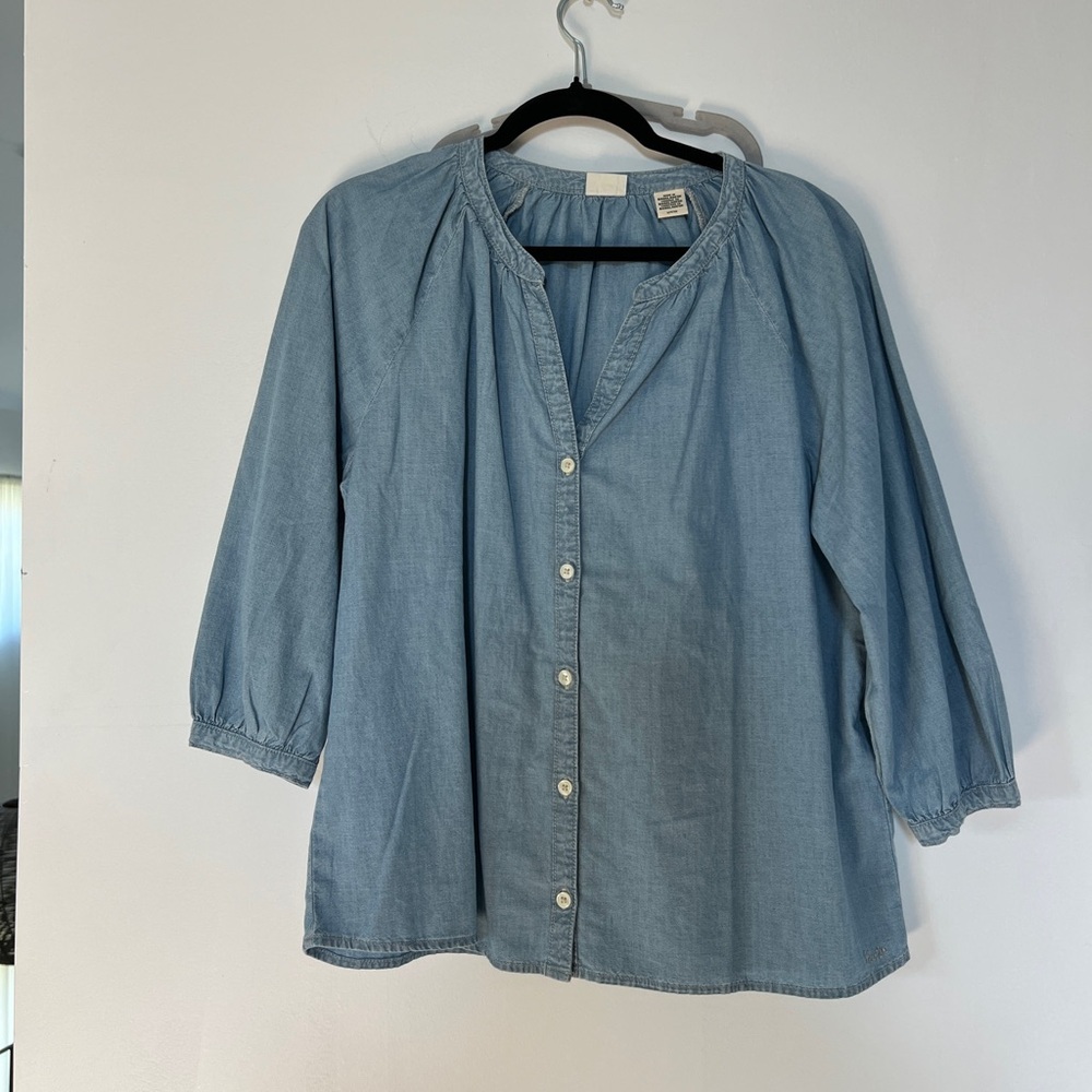 Levi's Light Blue Denim Shirt S